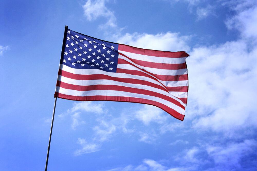 American Flag - Image courtesy of Wikimedia Commons 