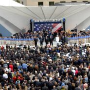 Pentagon Memorial Dedication Crowd